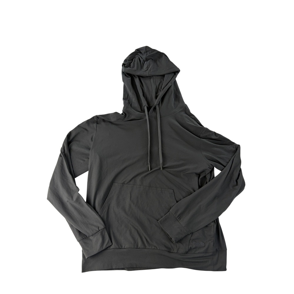 Comfrt AllDayJersey Hoodie Medium Gray Lightweight Pullover Relaxed